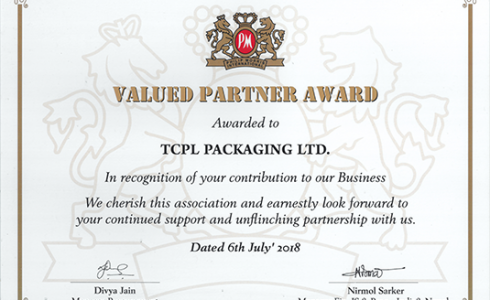 TCPL awarded the most Valued Partner Award from Phillip Morris International