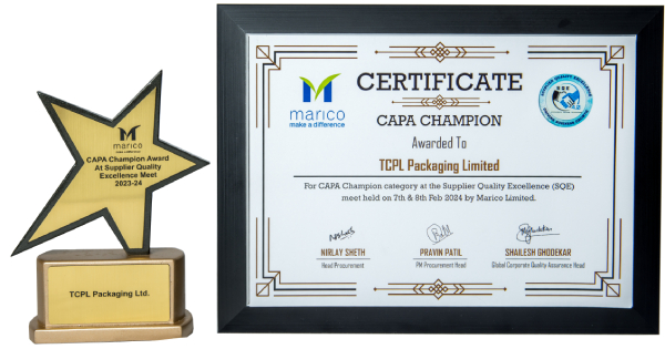 Supplier Quality Excellence 2024 – Marico